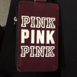 PINK ID holder
